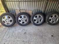 Koła opony alu felgi Opel 15" 195/65/15 letnie 5x110