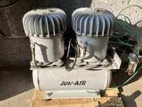 Ultra cichy kompresor Jun-Air model 6, używany, sprawny