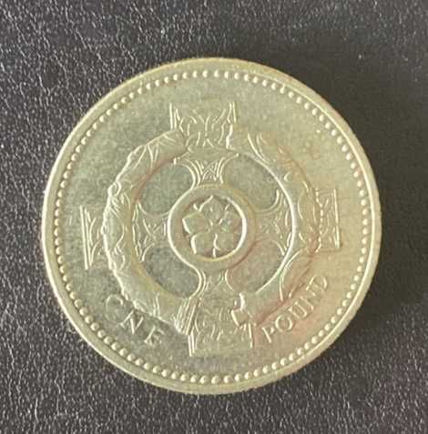 Монета Фунт "Герб" 1983 год
