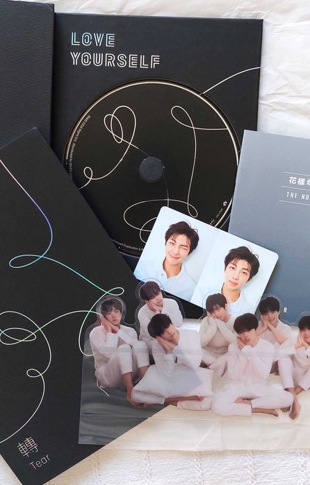 BTS - Love Yourself: Tear (ver. R) - c/ tudo + photocard RM
