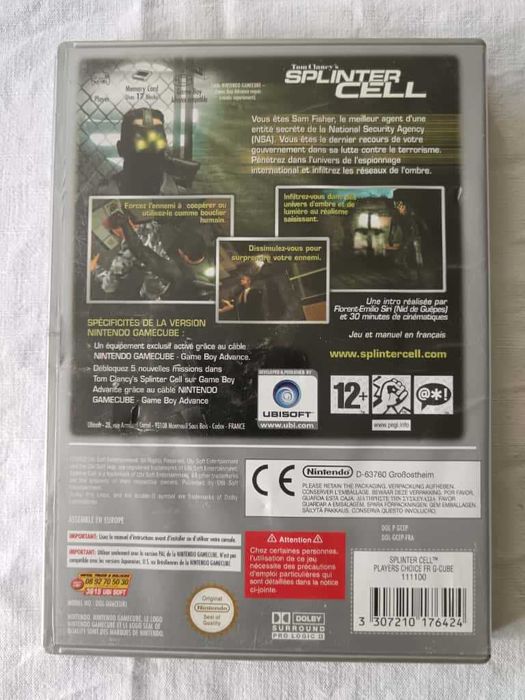 Tom Clancy's Splinter Cell | Player's Choice [GameCube, 2003] Tested