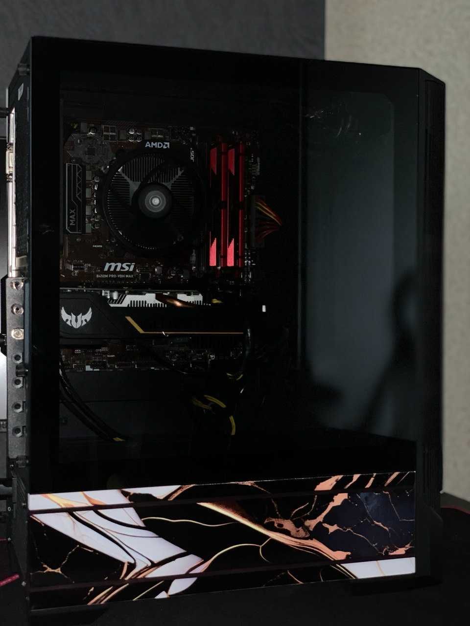 Пк игровой,Ryzen 5 3600,видеокарта GTX1650super 4gb,oзу16 gb,ssd 250gb