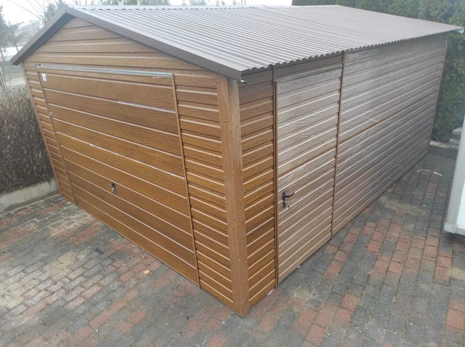 Garaż blaszany garaż blaszak garaże blaszane Producent 3x5 3x6 4x6 6x6