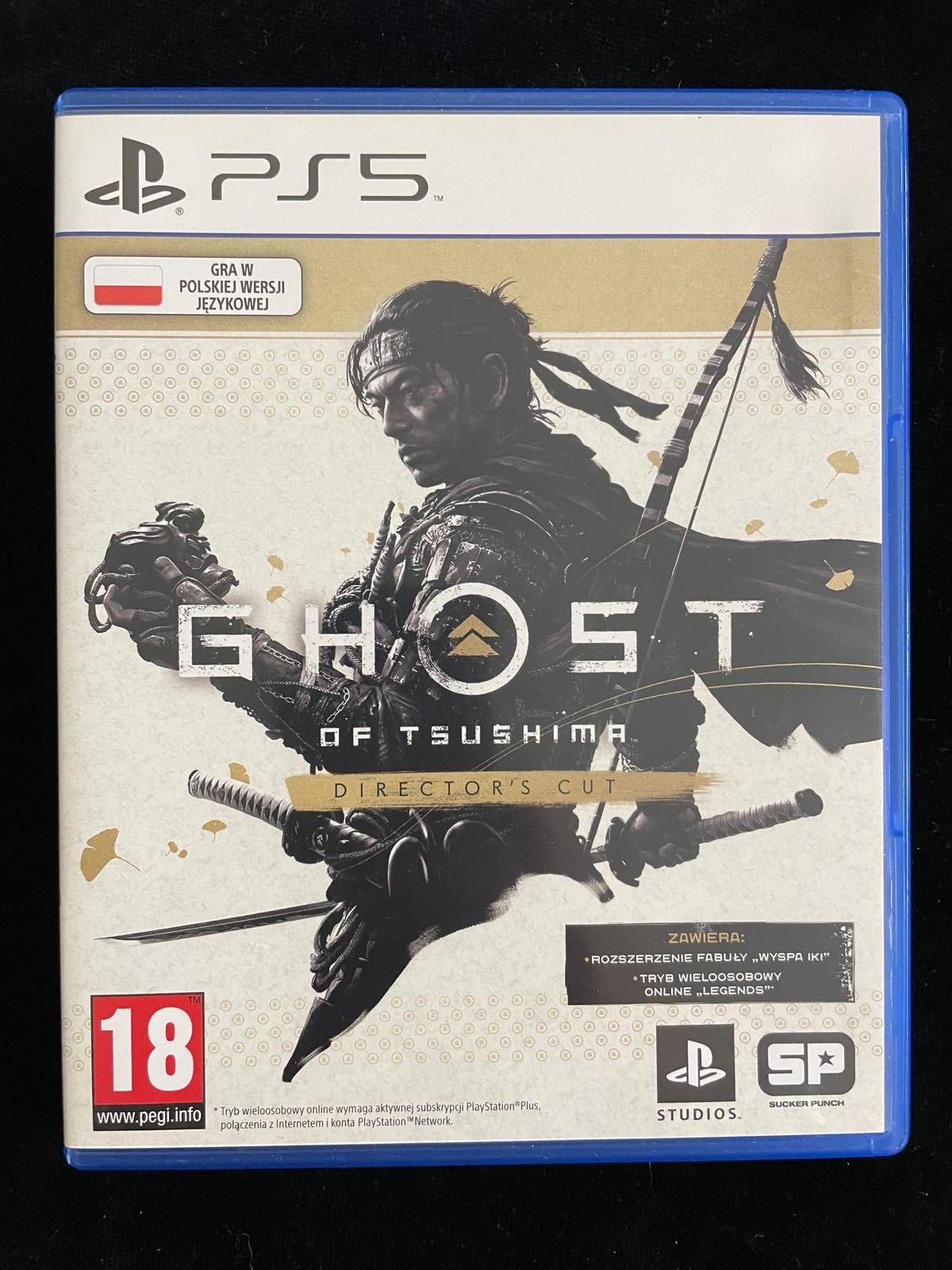 Ghost of Tsushima Director's Cut PL Dubbing po polsku na PS5 BDB stan