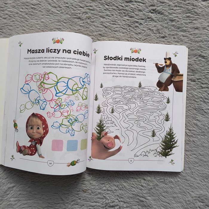 Masza i niedźwiedź łamigłówki