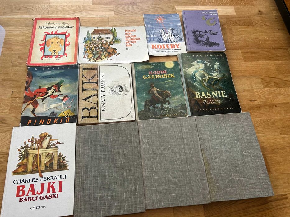 Bajki babci Gąski Pinokio Baśnie Andersen Bajki Krasicki książki