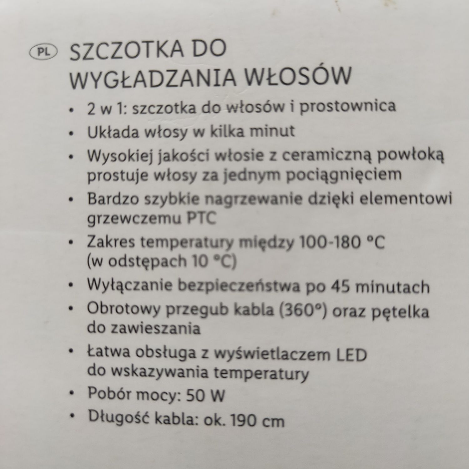 Szczotko- prostownica