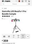 Luzes de palco Stairville (leds, strobes e laser)