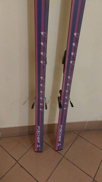 narty Fischer CLS 3 półcarwing 170 cm z wiązaniami