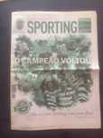Hóquei em Patins - Jornal Sporting - Conquista da Taça Cers - 2017