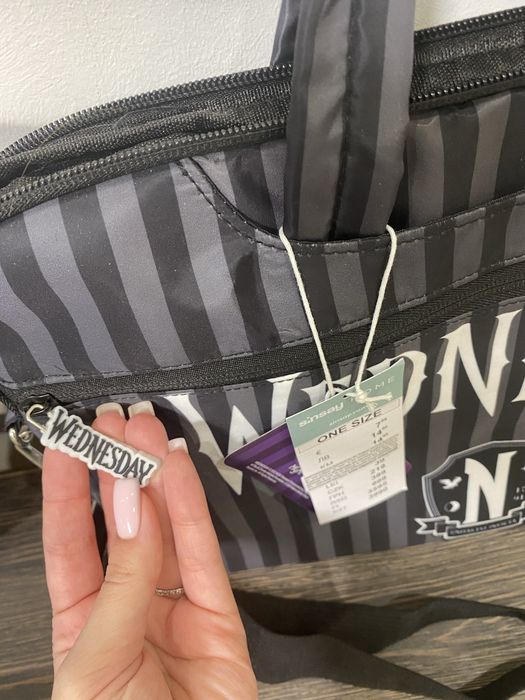 Чохол для ноутбука з принтом Wednesday