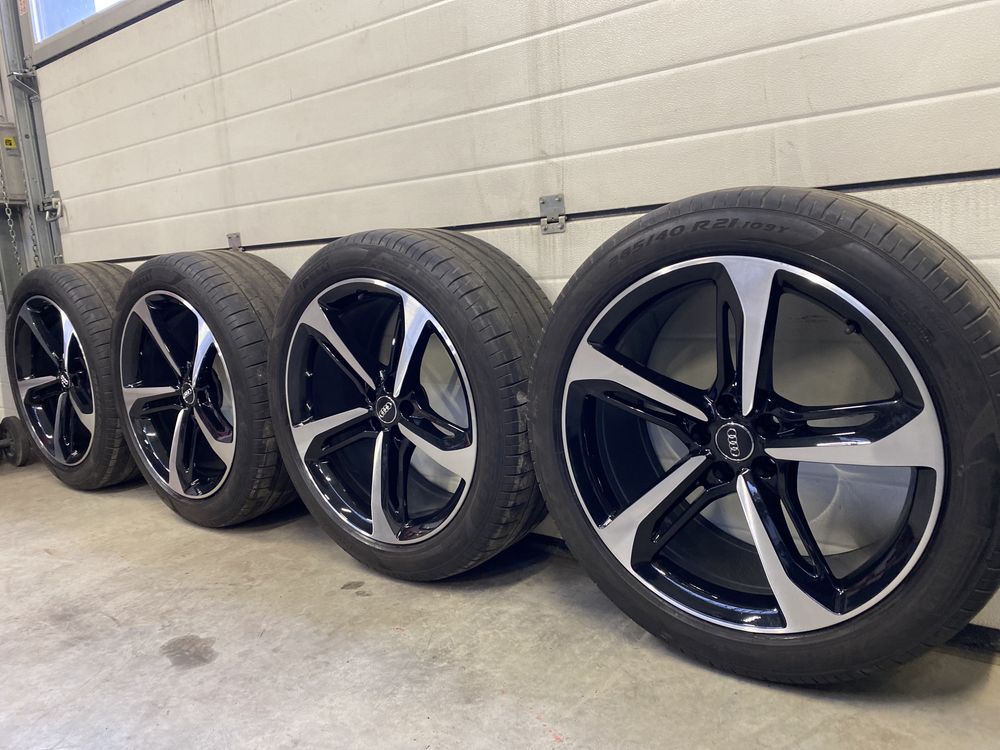 Koła felgi opony Audi Q7 Q8 SQ7 SQ8 Pirelli 285/40r21 5,5mm