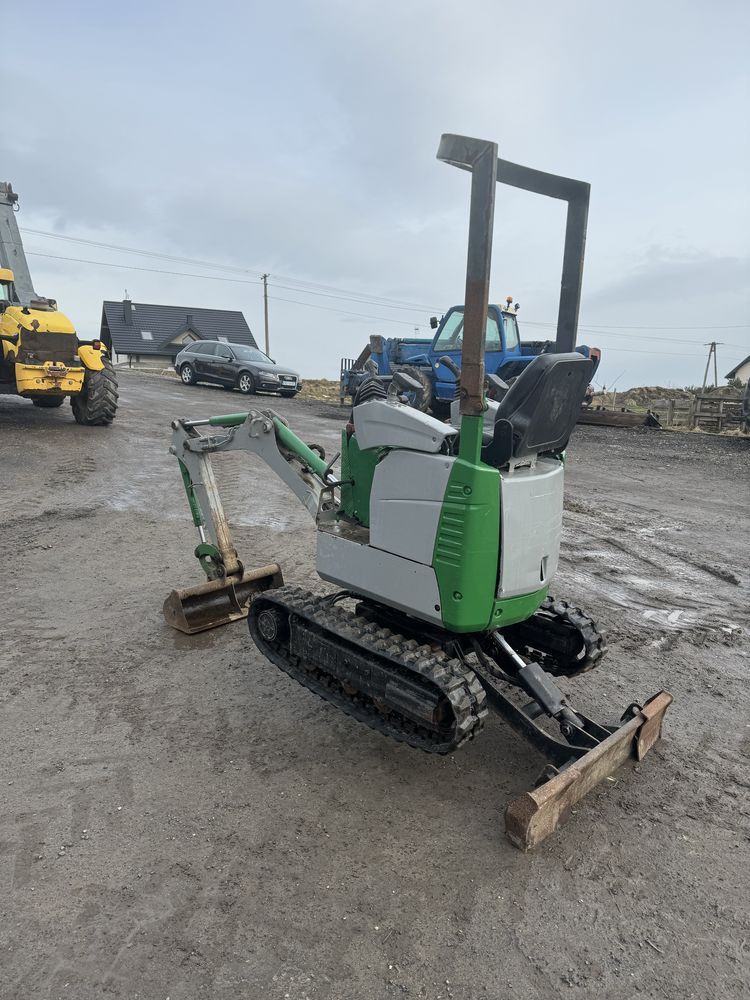 Mini koparka bobcat e10 mikro 418 rok 2009 kubota yanmar jcb zamiana