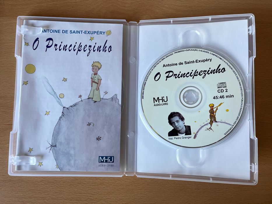 O Principezinho - Audiolivro (CD) de Antoine de Saint-Exupéry