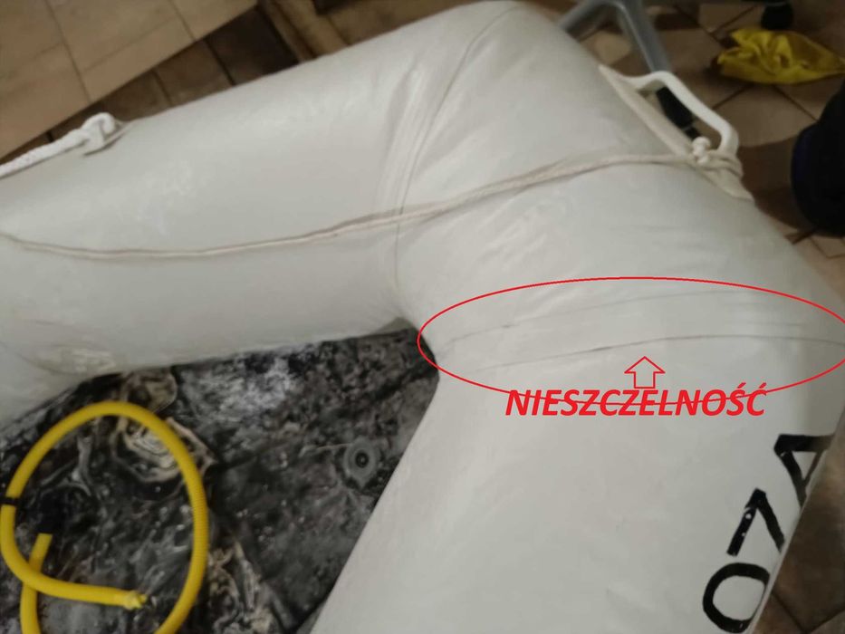 Sprzedam Ponton 7 os. PRO MARINE  - USZKODZONY