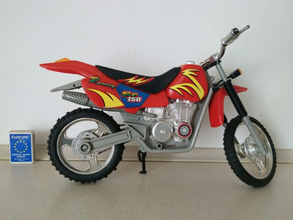 stara zabawka PRL duży motor terenowy cross 125 / 150 KTM Honda Yamaha
