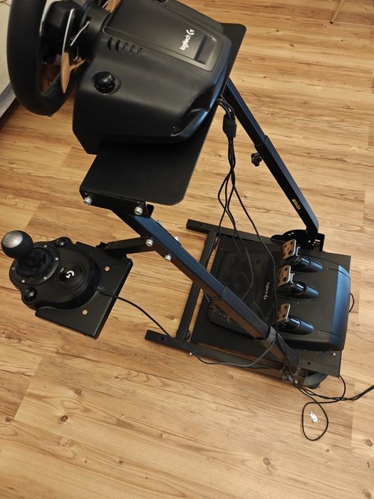 Logitech G920 + shifter + suporte