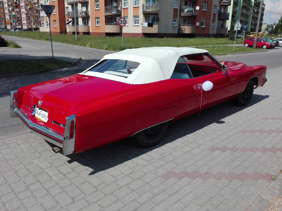 Samochód do Ślubu, Auto na wesele, Cadillackiem do ślubu