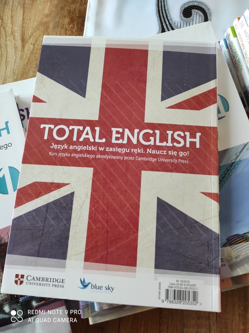 TOTAL ENGLISH kompletny kurs angielskiego +płyty CD całość tom 1 do 40
