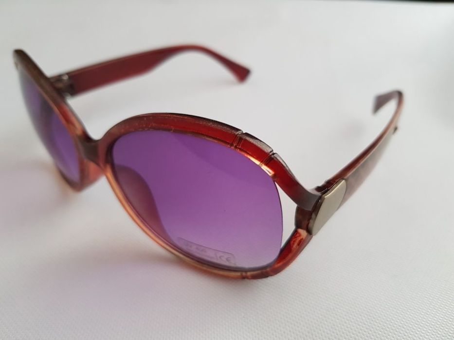 Okulary przecisłoneczne damskie UV400 100wzów biżuteria  ozdoba FV wys
