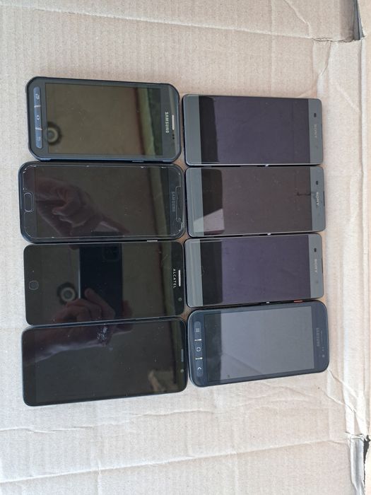Телефони 8шт. Samsung Sony неробочі цілі