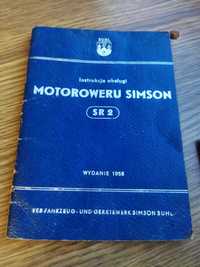 Instrukcja obsługi motoroweru Simson sr2