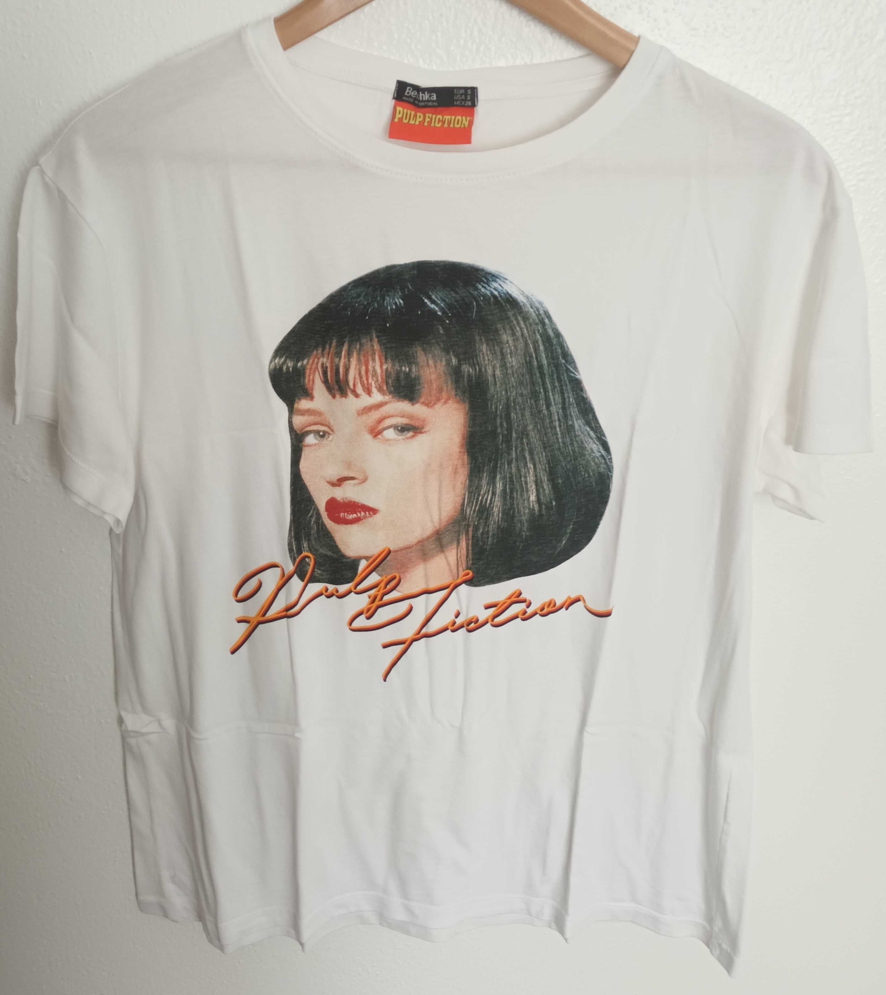 T-shirt branca - Pulp Fiction