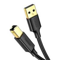 Kabel USB Typ B do Drukarki Ugreen USB 2.0 Hi-Speed 480 Mbps - Czarny