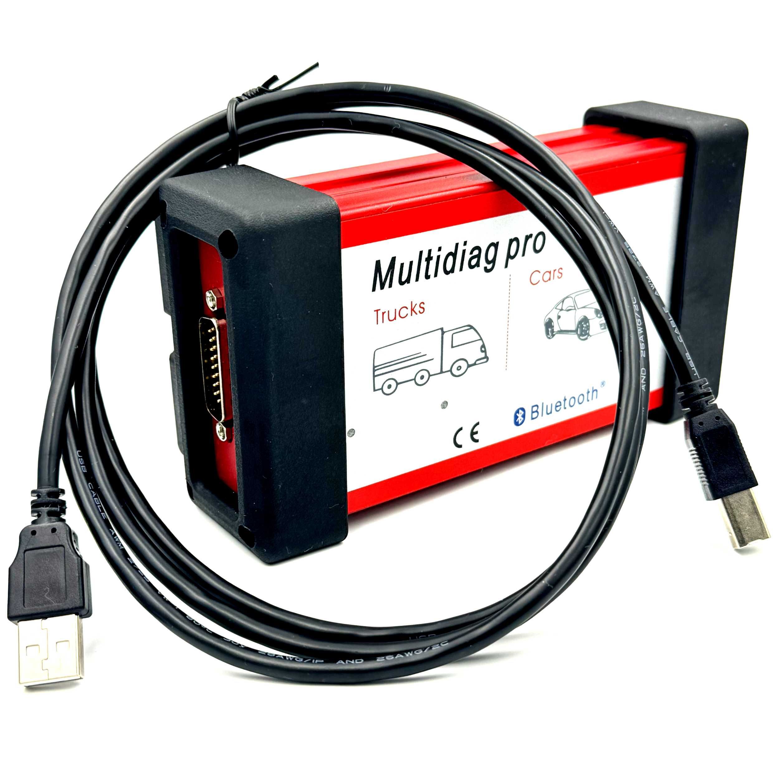 interfejs MULTIDIAG PRO+ DUAL PCB z najnowszą wersją płyty głównej RED