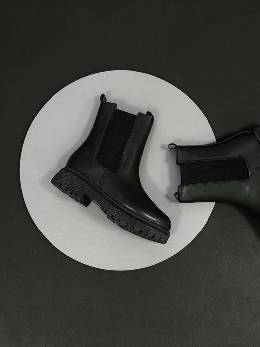 РОЗПРОДАЖ! БАЗОВІ ЧОРНІ ЧЕЛСІ, черевики 36-41 розміри