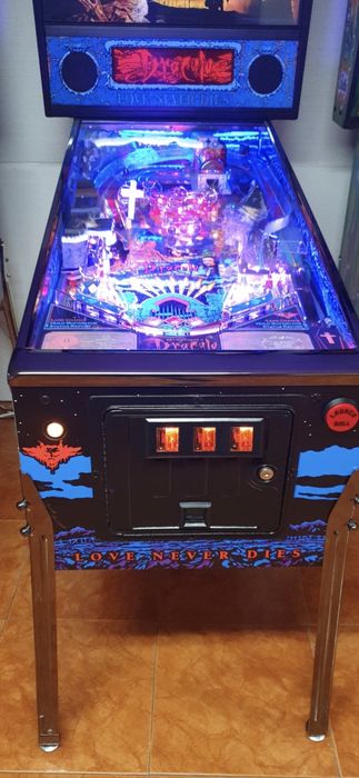 aluguer flipper dracula excelente noite halloween , bilhares,  matrec