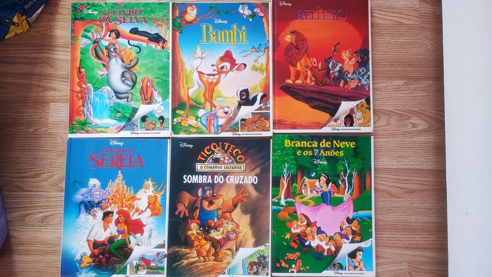 Livros infantis Disney
