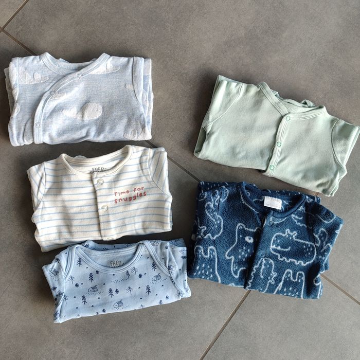 Piżamki chłopięce, noworodek, 56