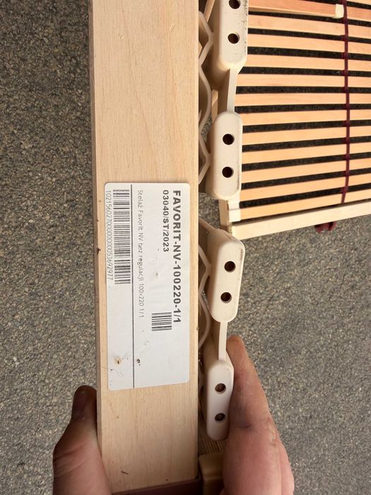 Stelaże do łóżka favorit nv 100x220 2 sztuki