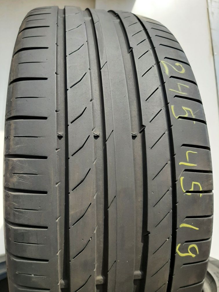 245/45  R19 Continental conti sport contact 5