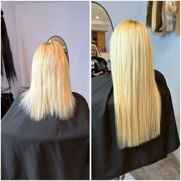 Przedluzanie wlosow bioproteinowe/naturalne 600 zl