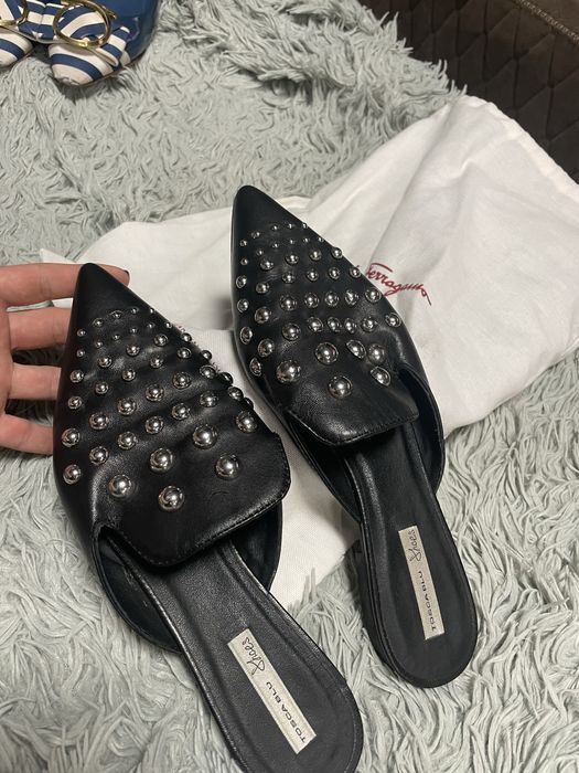 Tosca Blu мюлі Італія оригінал шкіра