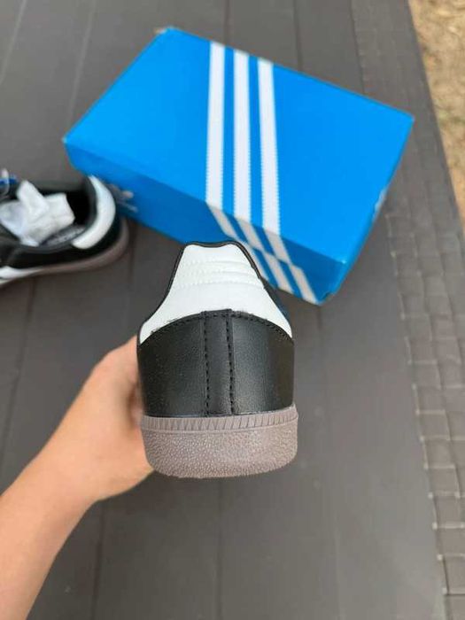 Buty meskie Mokasyny Adidas_Samba_OG_Black_White_Gum R.38