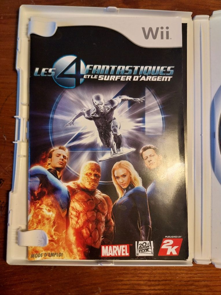 Wii Fantastic 4 Rise Of the Silver Surfer