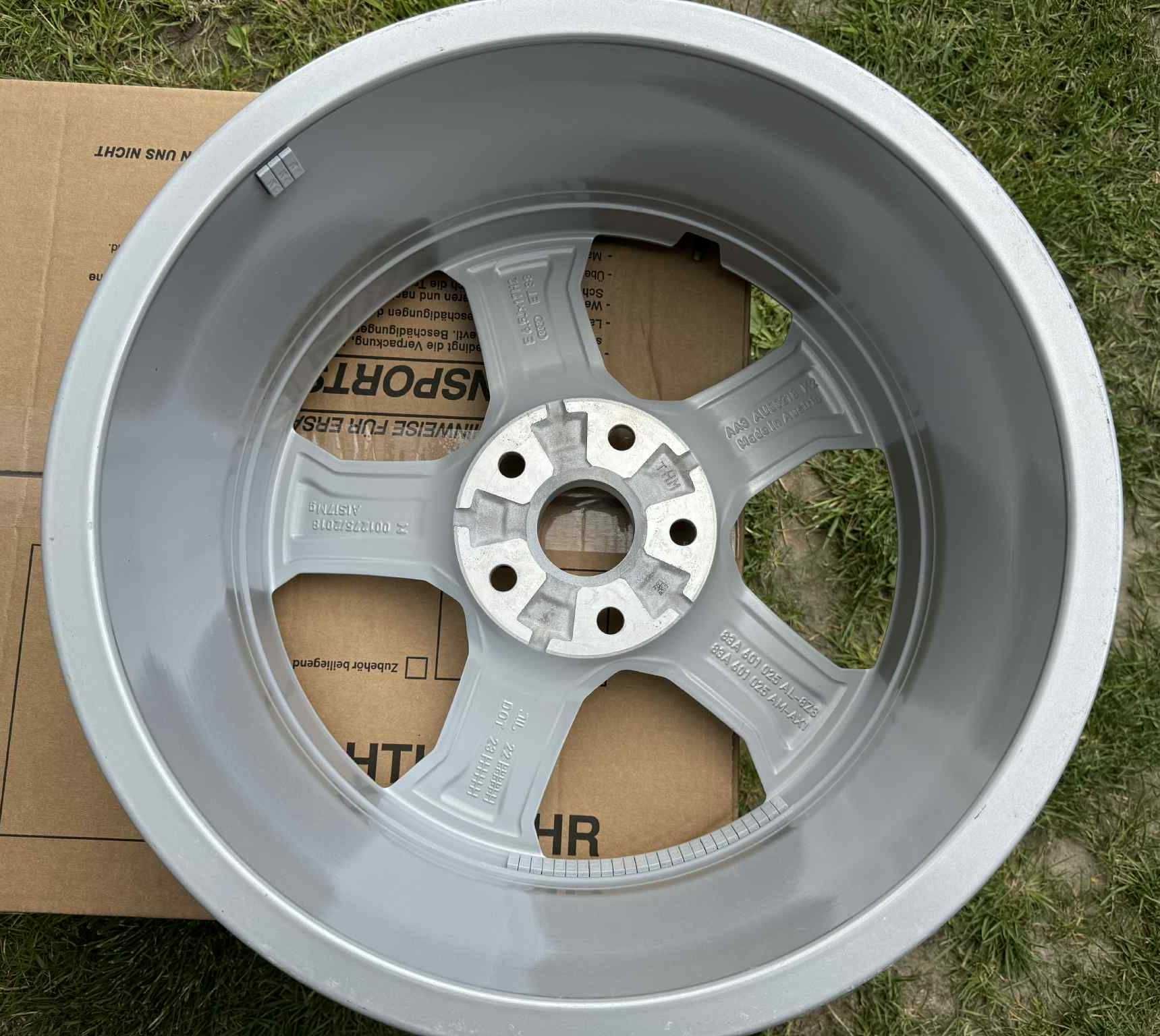 Alufelgi 5x112 r17 AUDI NOWE ORG A3 8P 8Y A4 B6 B7 A6 C5 C6 Q3 Q2 36#