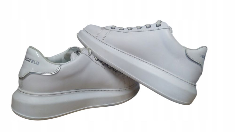 Karl Lagerfeld 38 Buty Damskie Kapri Kl62511A Białe T500