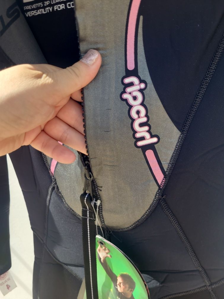 Fato de Surf Ripcurl com slickskin NOVO