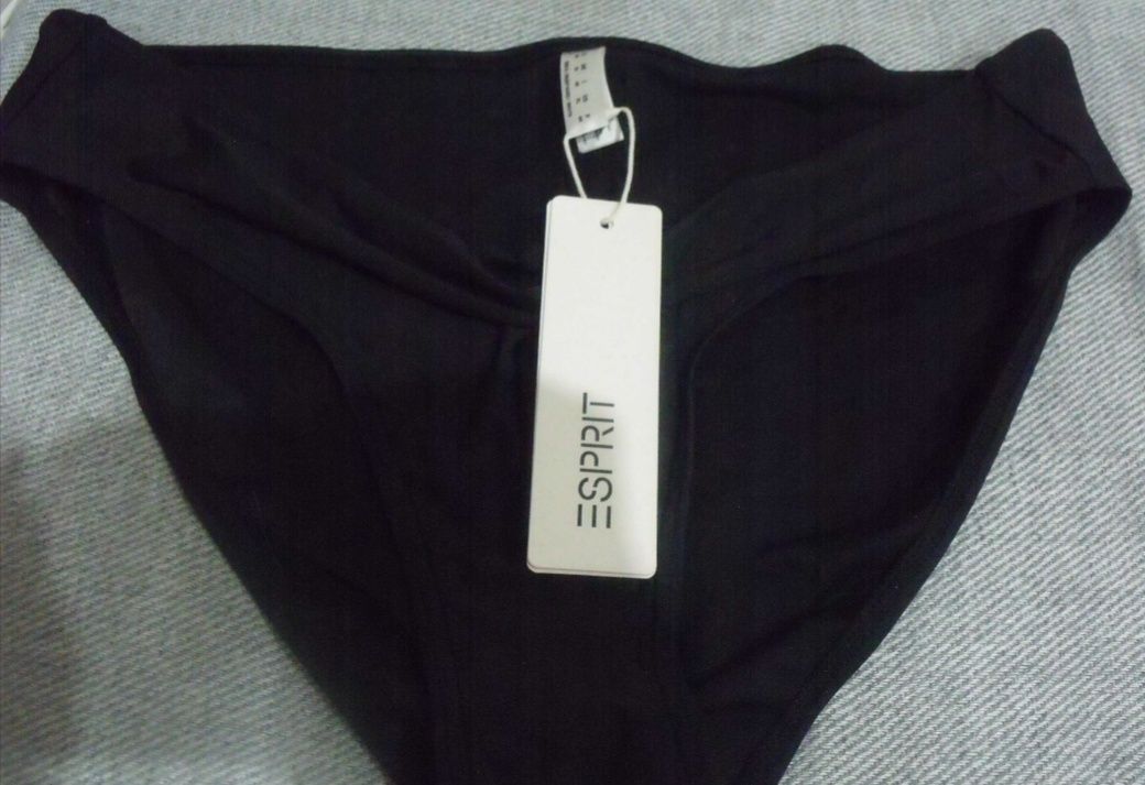 Dół od stroju kąpielowego bikini czarne nowe majtki rozmiar 42