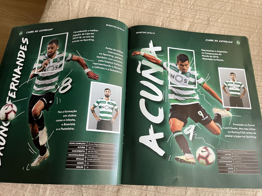 Cedernetas sporting e da selecao portuguesa