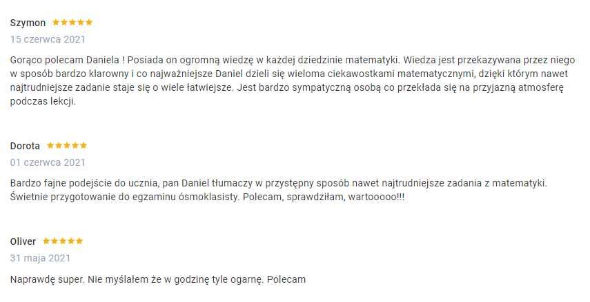 matematyka dla zabieganych - korepetycje od zaraz - online