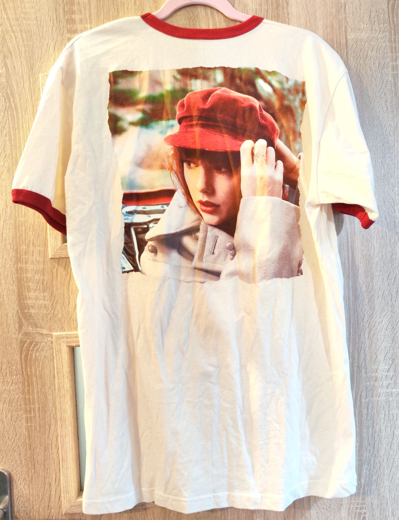 Koszulka tshirt merch Taylor Swift red Taylor's version
