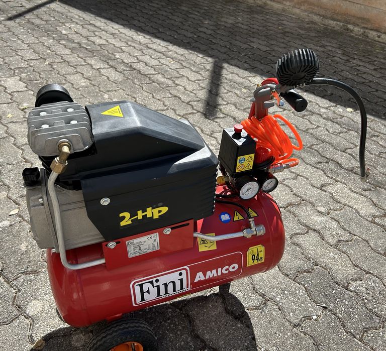 Compressor Fini Amico 2 HP (como novo)
