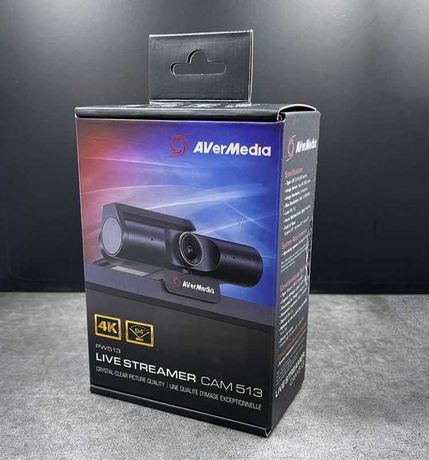 Вебкамера AVerMedia 4К Ultra HD Live CAM Streamer PW513