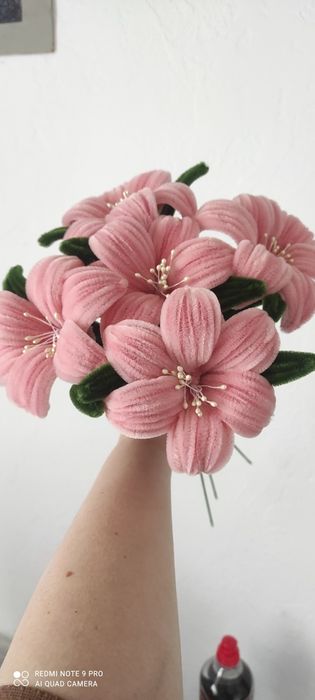 Букет з 5 квіточок м'якенькі