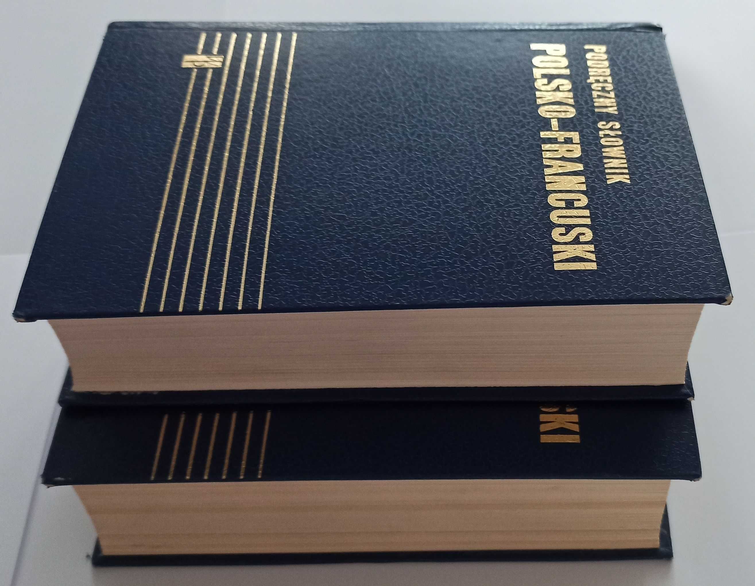 Słownik polsko-francuski i francusko-polski 2 tomy W. Powszechna 1987